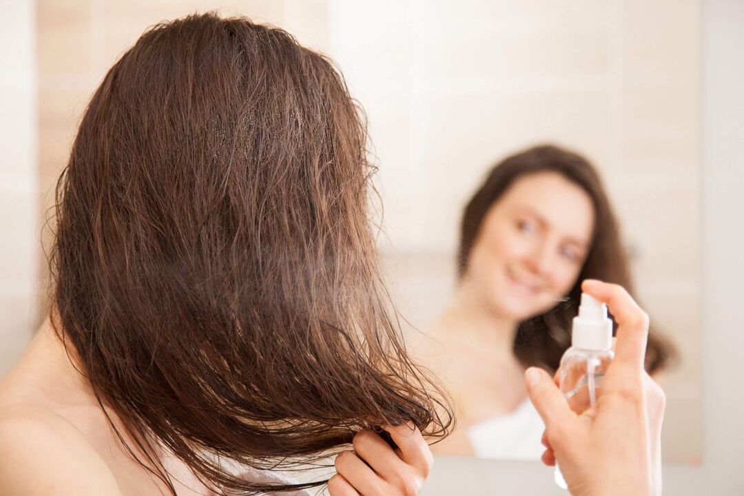 Verdexedil spray a hajhullásból